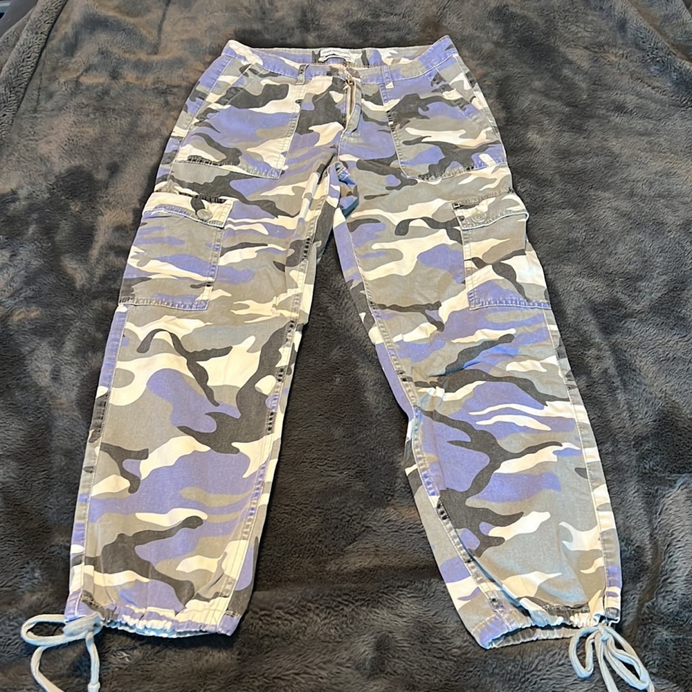 Urban Outfitters Semi-baggy Camo Jeans